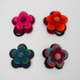 Felt Four Flower Hair Band, thumbnail 1 of 5