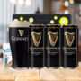 Guinness Draught Stout Cans Gift Set With Pint Glass Three Pack, thumbnail 1 of 4