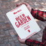 Personalised Beer Garden Metal Sign, thumbnail 2 of 5