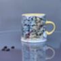 Hand Thrown Ceramic Mug/Asemic Writing, thumbnail 5 of 5