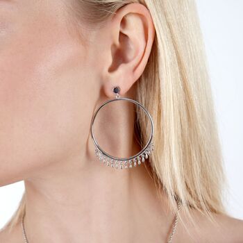 Waterfall Circle Earrings, 3 of 3