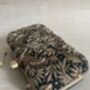 Black Handcrafted Rectangular Clutch Bag, thumbnail 8 of 9