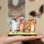 Personalised Party Animals Birthday Pop Out Card, thumbnail 1 of 5