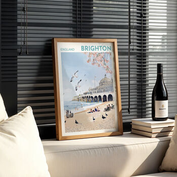 Brighton Pier Travel Poster, 8 of 9
