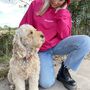 Dog Person Hoody With Printed Dog Quote On The Back, thumbnail 6 of 8