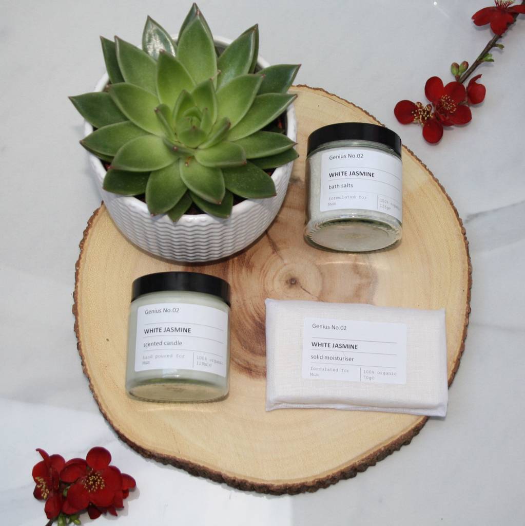 Personalised New Mum Organic Wellbeing Spa Collection, 1 of 2
