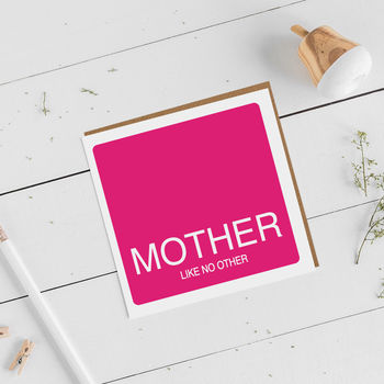 Mother Like No Other Badge Card, 3 of 5