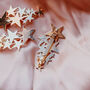 Isabel Star Gold Cluster Barrette Hair Clip, thumbnail 2 of 2