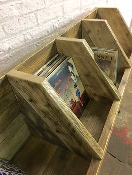 Portishead Reclaimed Timber Record Storage Unit, 4 of 5