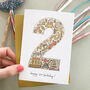 Children's Number Birthday Cards Age One To Five, thumbnail 4 of 11