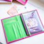 Personalised Frida Passport Cover And Luggage Tag Set, thumbnail 3 of 4