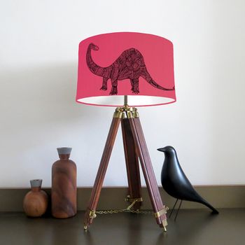 Mix And Match Dinosaur Drum Lampshade, 8 of 11