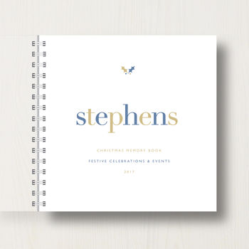 Personalised Family Christmas Book Or Album, 10 of 10