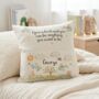 Kids Personalised Cars And Planes Book Pocket Cushion, thumbnail 1 of 4