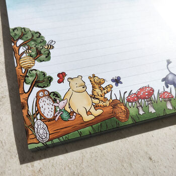 Winnie And Friends On A Log A5 Notepad, 8 of 8
