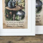 Alice In Wonderland Print 'It Would Be So Nice', thumbnail 8 of 9