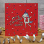 Funny Unicorn Christmas Card, thumbnail 4 of 6