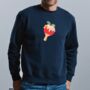 Personalised Christmas Pudding Table Tennis Jumper, thumbnail 2 of 8