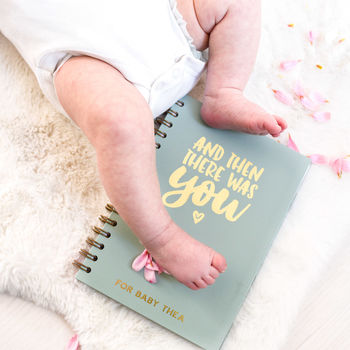Personalised 'And Then There Was You' Foil Notebook, 4 of 12