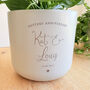 Personalised 9th Pottery Anniversary Gift | Add Plant, thumbnail 2 of 6