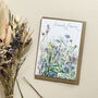 Meadow Flowers Watercolour Card, thumbnail 4 of 4