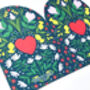 Floral Heart Love Card, thumbnail 6 of 9