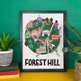 Forest Hill London Map, thumbnail 1 of 6