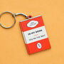 Personalised Book Keyring For Teacher, thumbnail 3 of 3