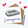 Valentines Leicester City Personalised Card, thumbnail 2 of 4