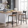 Set Of Two Breakfast Kitchen Bar Stools Counter Chairs, thumbnail 3 of 12