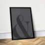 Ampersand, And, Poster Print, thumbnail 1 of 2