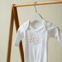 Personalised My First Easter Baby Grow, thumbnail 4 of 4