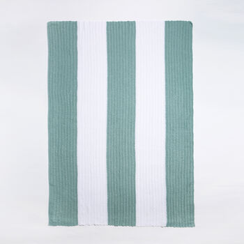 Cotton Striped Blanket Beginner Crochet Kit, 6 of 9