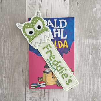 Personalised Monster Bookmark, 3 of 9