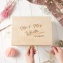 Personalised Wedding Keepsake Box, thumbnail 1 of 6