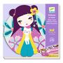 Make Your Own Glitter Art Sequin Craft Kit Onnanoko, thumbnail 4 of 6