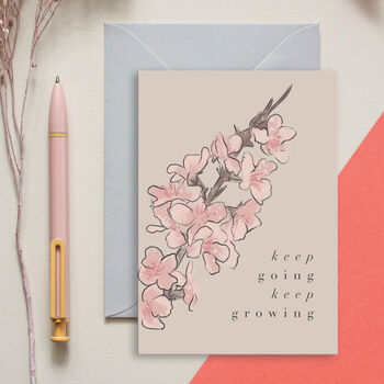 'Keep Growing' Greeting Card, 2 of 2