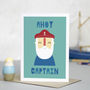 'Ahoy Captain' Card, thumbnail 1 of 3