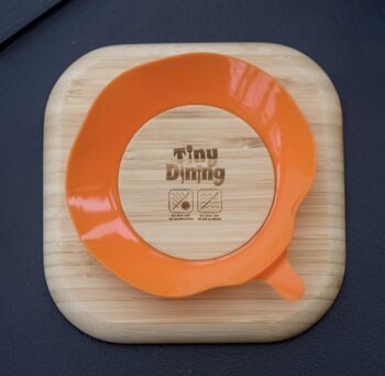 Personalised Christmas Dinner Bamboo Suction Plate, 2 of 4
