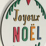 Joyeux Noel Wooden Sign, thumbnail 2 of 4