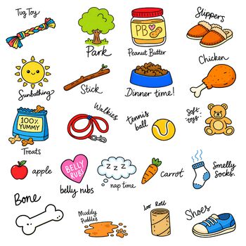 Personalised 'My Dog's Favourite Things' Tea Towel, 3 of 7