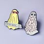 Taylor Swift Inspired Ghost Enamel Pins, thumbnail 1 of 6