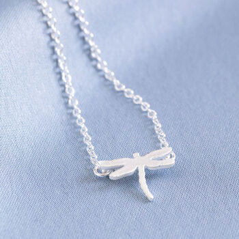 Tiny Dragonfly Necklace, 2 of 4