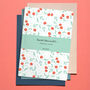 Personalised Bold Flower Notebook, thumbnail 2 of 10