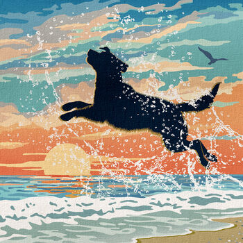 Seaside Labrador Print. Limited Edition Dog Lover Gift, 8 of 12