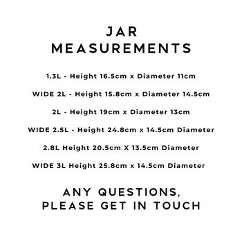 Cookie Jar With Personalised Label, 11 of 11