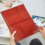Personalised Anniversary Distressed Leather Photo Album, thumbnail 1 of 12