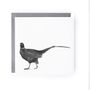 Pheasant Greeting Card For Countryside Lovers, thumbnail 3 of 8