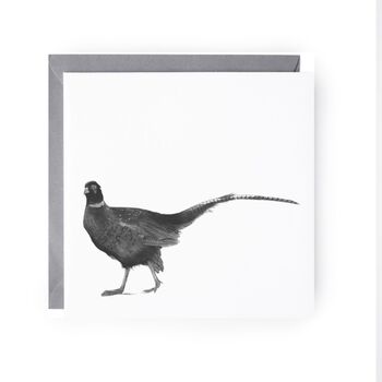 Pheasant Greeting Card For Countryside Lovers, 3 of 8