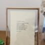 A5 Personalised Custom 1930's Typewriter Print, thumbnail 5 of 5